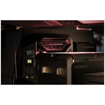 Enerdrive - 3000W - Left-hand /100A Inverter-Charger 40DC + Simarine SCQ50 Voyager Digital Canopy Power System