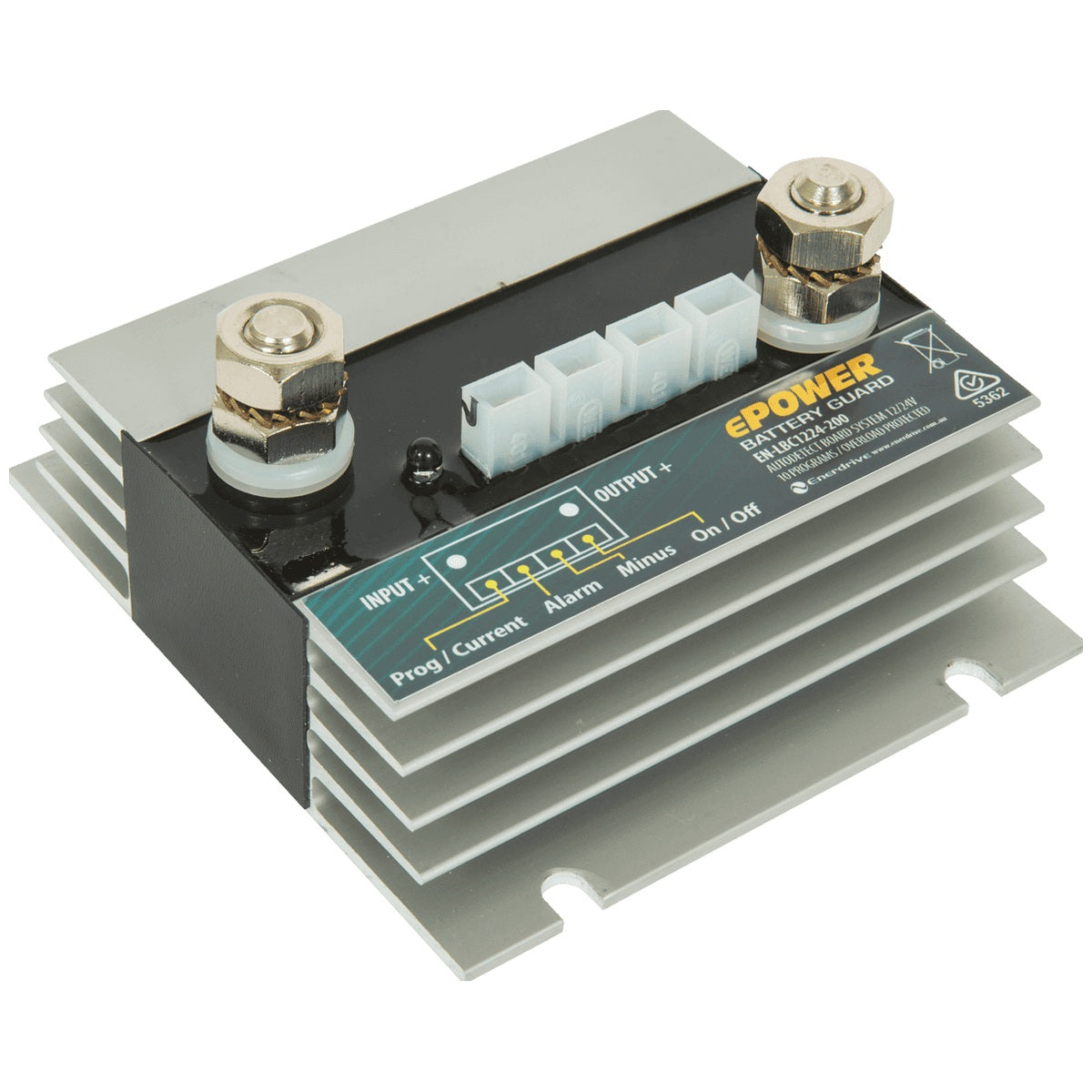 Enerdrive - 12/24V - 200A - IP66 Battery Guard - Low Battery Cutout