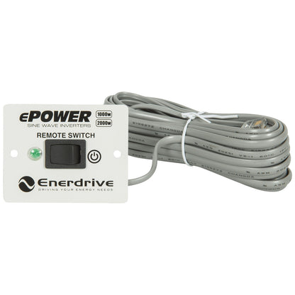 Enerdrive - ePower - 12V - 1000W - Pure Sine Wave Inverter w/ Remote
