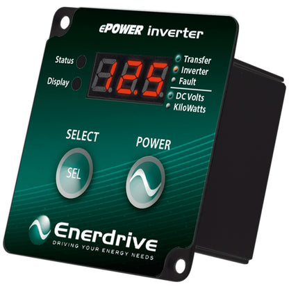 Enerdrive - ePower - 12V - 2000W - Pure Sine Wave Inverter w/ RCD & AC Transfer Switch