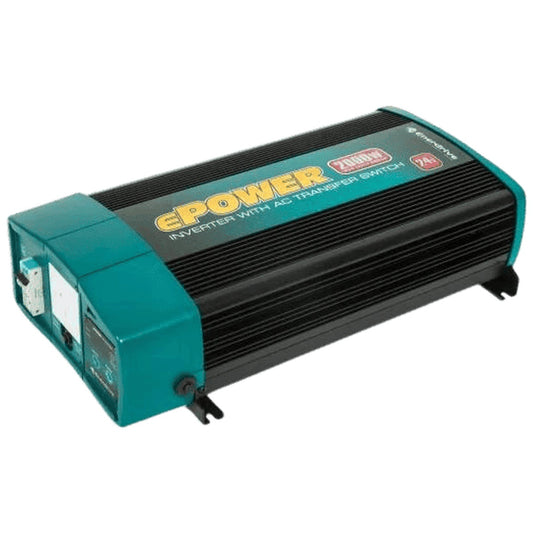 Enerdrive - ePower - 12V - 2000W - Pure Sine Wave Inverter w/ RCD & AC Transfer Switch