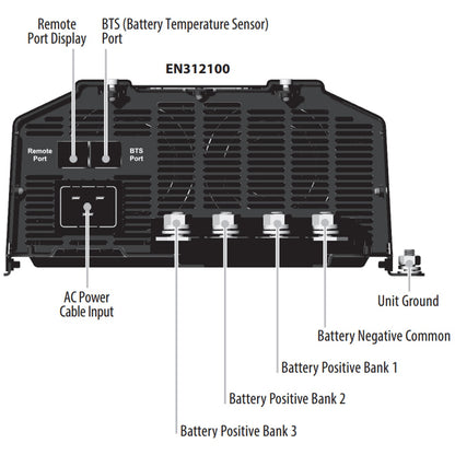 Enerdrive - ePower - 12V/100A - Multi-Bank ePower Battery Charger