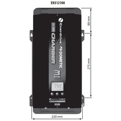 Enerdrive - ePower - 12V/100A - Multi-Bank ePower Battery Charger