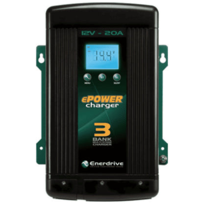 Enerdrive - ePower - 12V/20A - Multi-Bank ePower Battery Charger