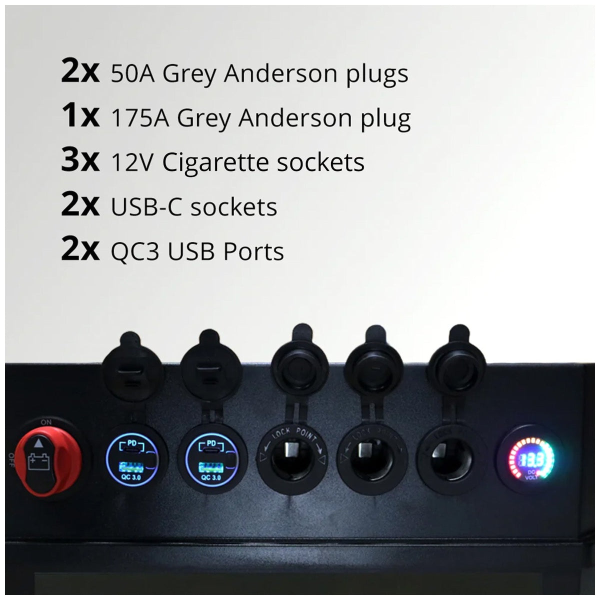 Exotronic - Qi-Enabled Heavy-Duty Battery Box