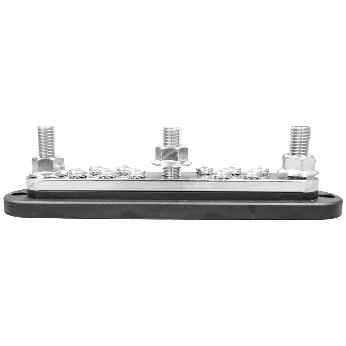 Exotronic - 300A - Black 3x M10 Stud & 10x Screw Busbar with Cover