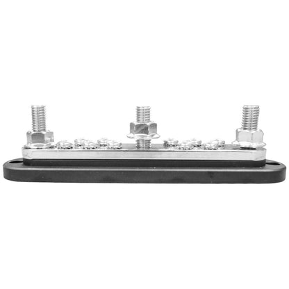 Exotronic - 300A - Black 3x M10 Stud & 10x Screw Busbar with Cover