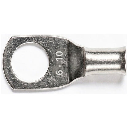 Exotronic - 10 Pack of 6mm² Copper Lug M10 | Bellmouth