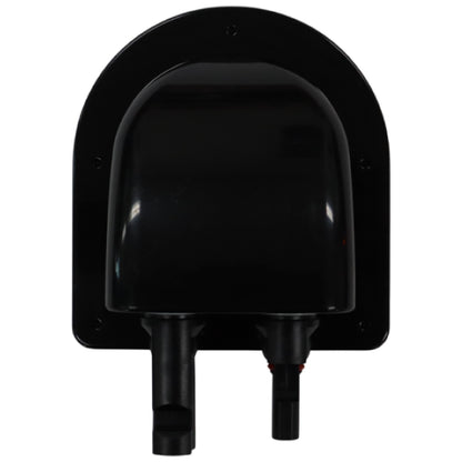 Exotronic - Black Solar Connector Cable Entry Cover