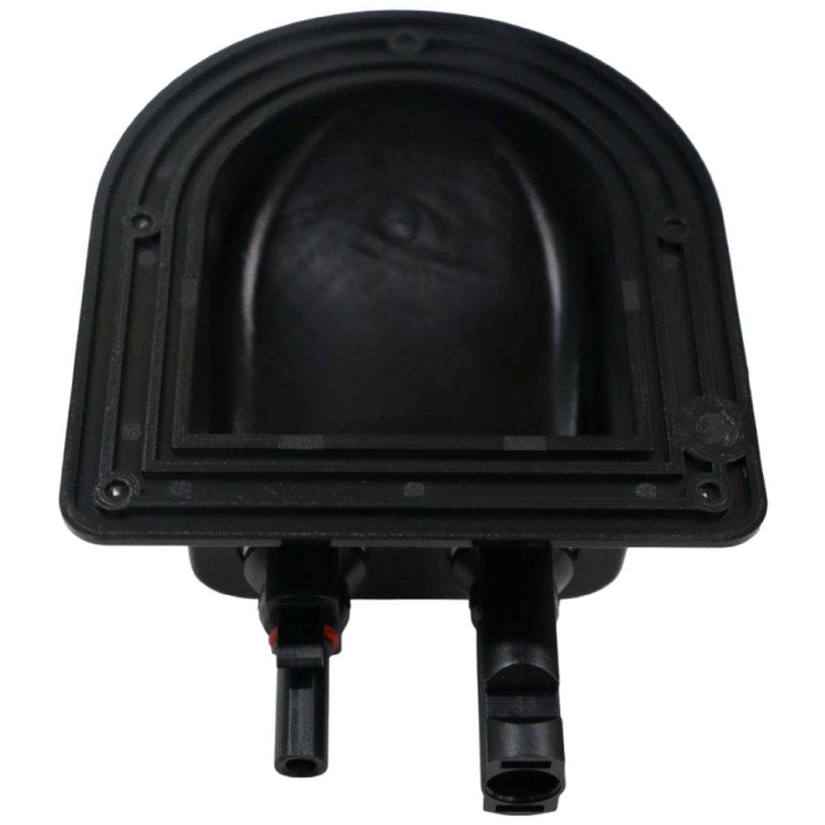 Exotronic - Black Solar Connector Cable Entry Cover
