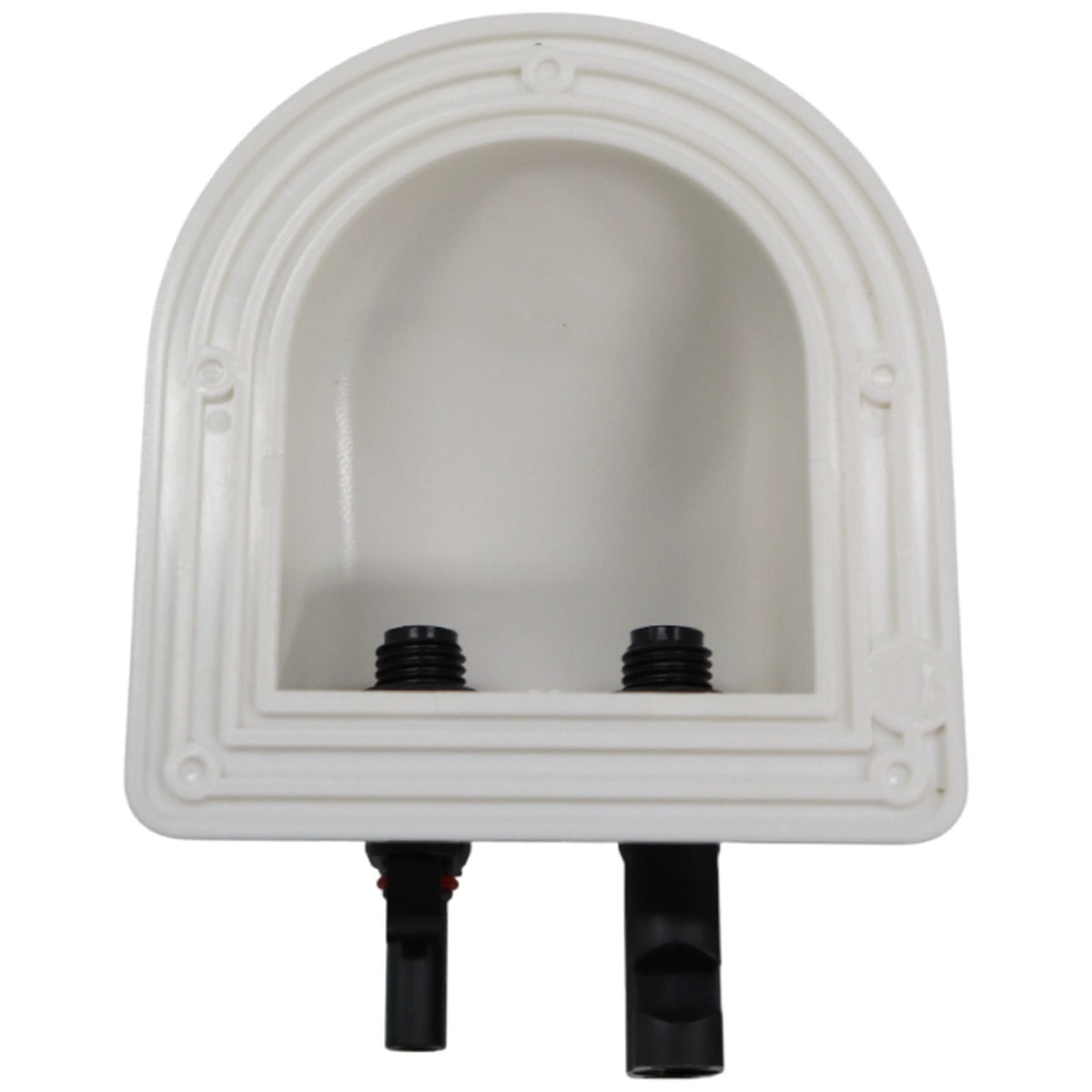 Exotronic - White Solar Connector Cable Entry Cover