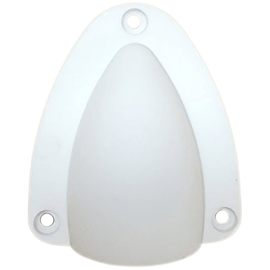 Exotronic - Large White Clamshell Cable Entry Cover