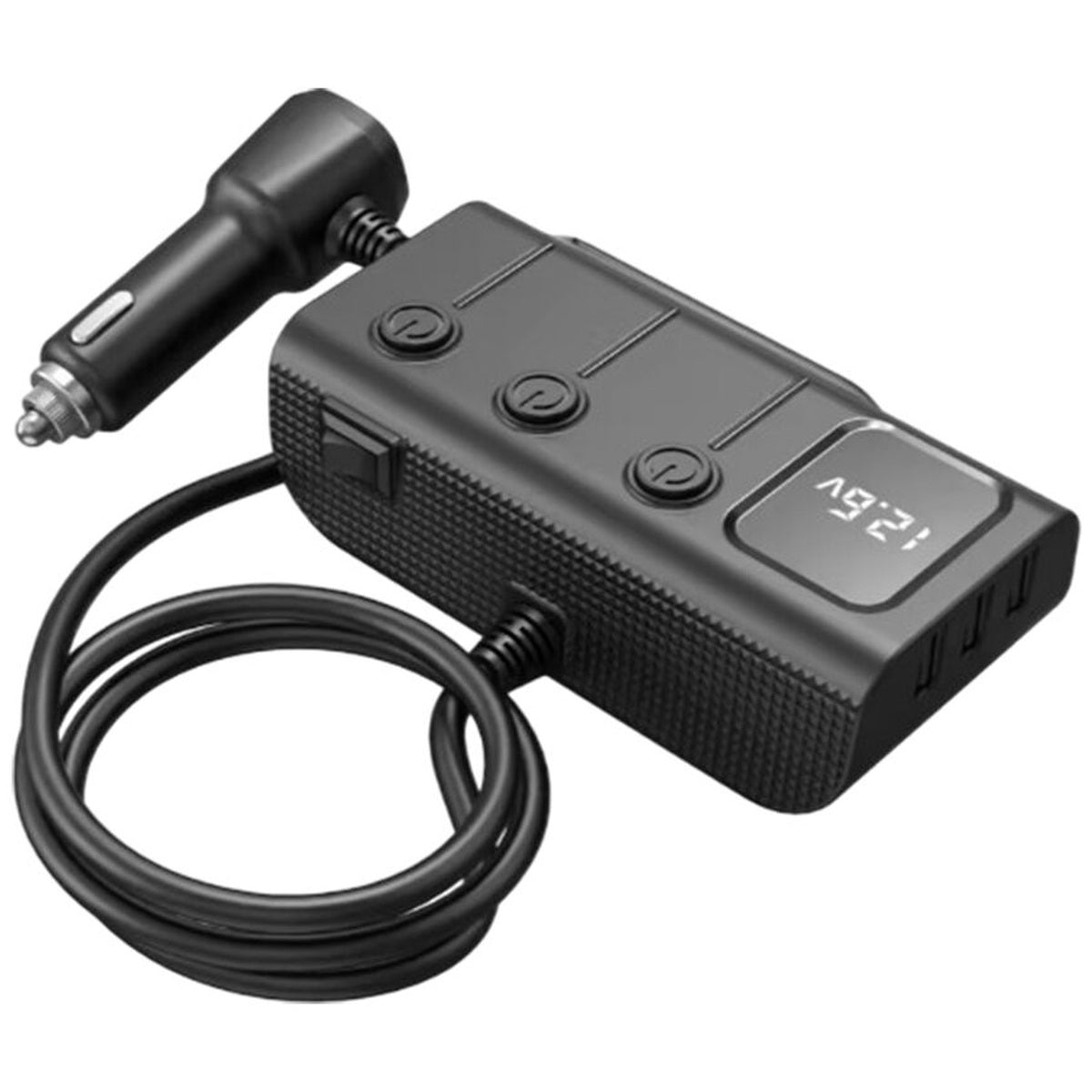 Exotronic - 36W - 3 Way Car Cigarette Lighter Adaptor with PD 2x QC3.0