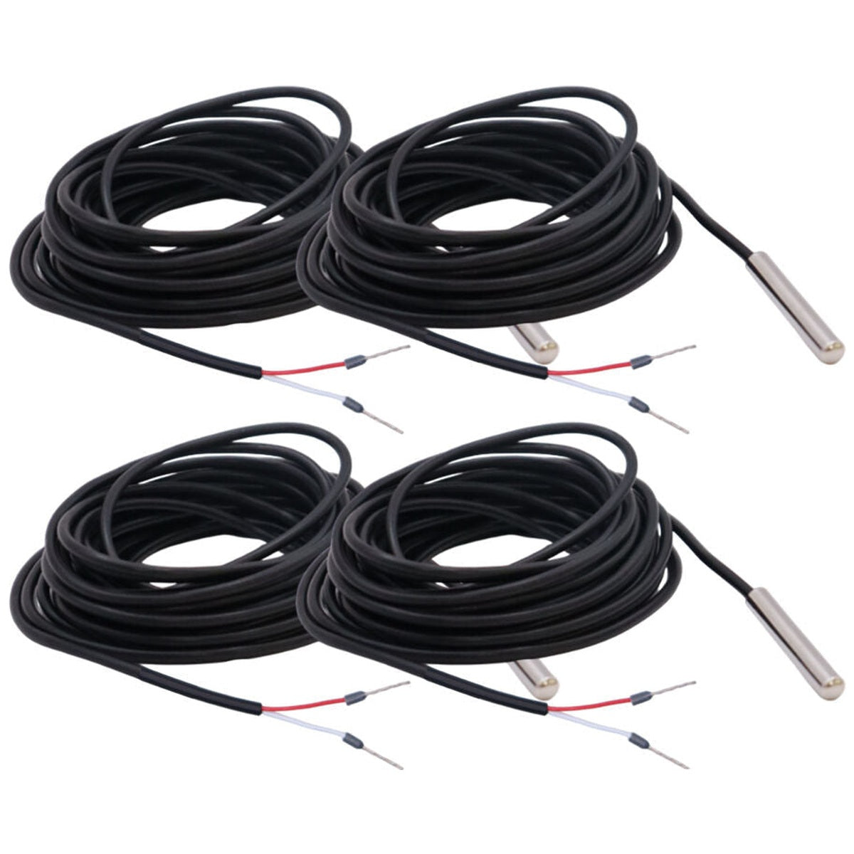 Exotronic - Ekrano/Cerbo GX 6mm Slim Temperature Sensor - 4 Pack