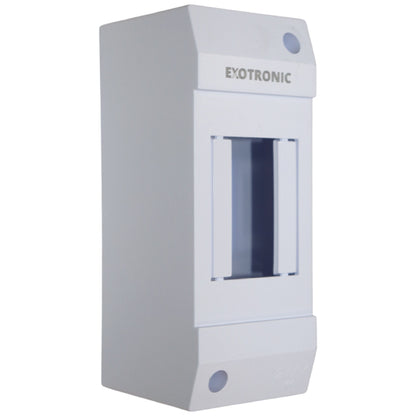 Exotronic - 2 Module Din Rail Surface Mount Enclosure