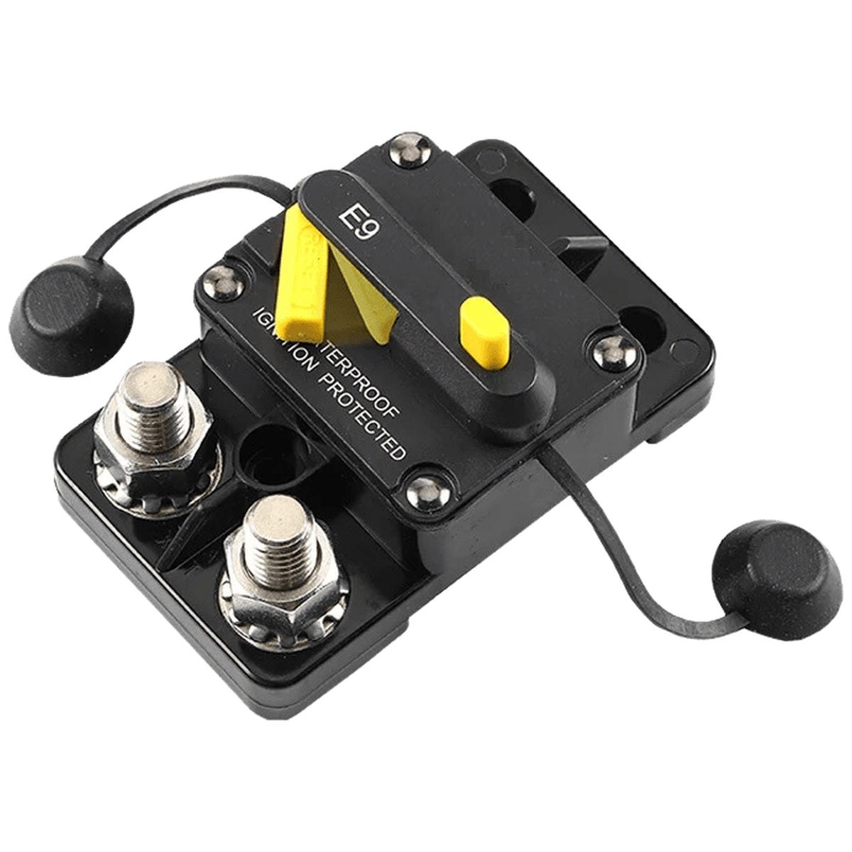 Exotronic - 30A - Surface Mount Waterproof DC Circuit Breaker - Side by Side