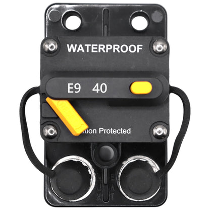 Exotronic - 40A - Surface Mount Waterproof DC Circuit Breaker - Side by Side