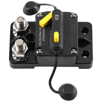 Exotronic - 50A - Surface Mount Waterproof DC Circuit Breaker - Side by Side
