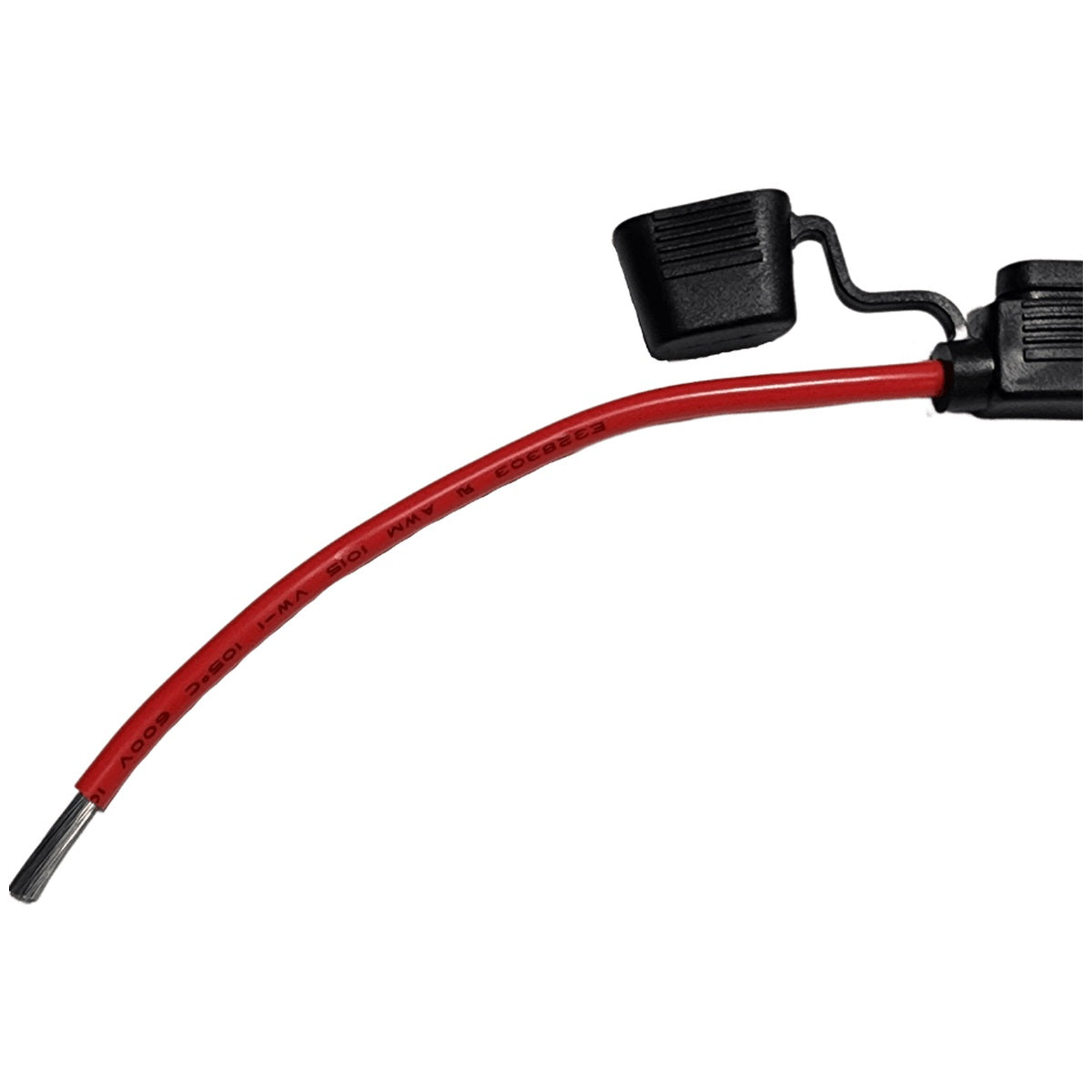 Exotronic - Inline Standard Blade Fuse Holder | 10AWG Tinned Copper