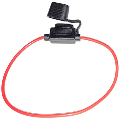 Exotronic - Inline Standard Blade Fuse Holder | 14AWG Tinned Copper