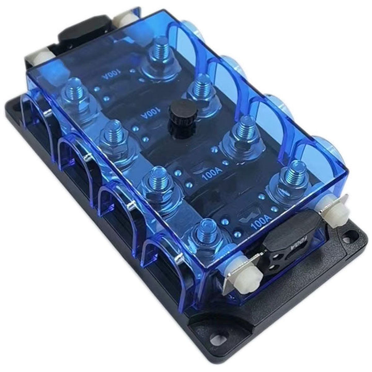 Exotronic - 4 Way Mega Fuse Holder With Cover