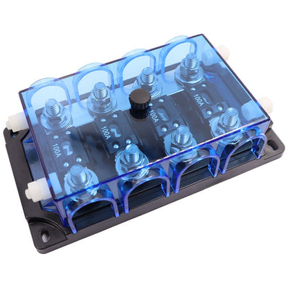 Exotronic - 4 Way Mega Fuse Holder With Cover
