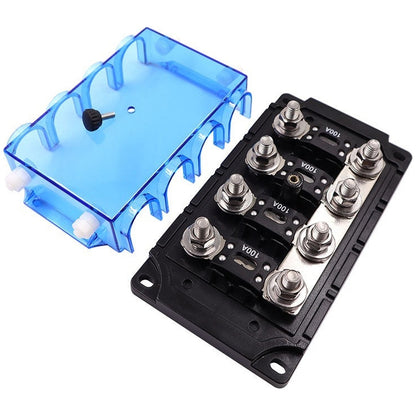 Exotronic - 4 Way Mega Fuse Holder With Cover