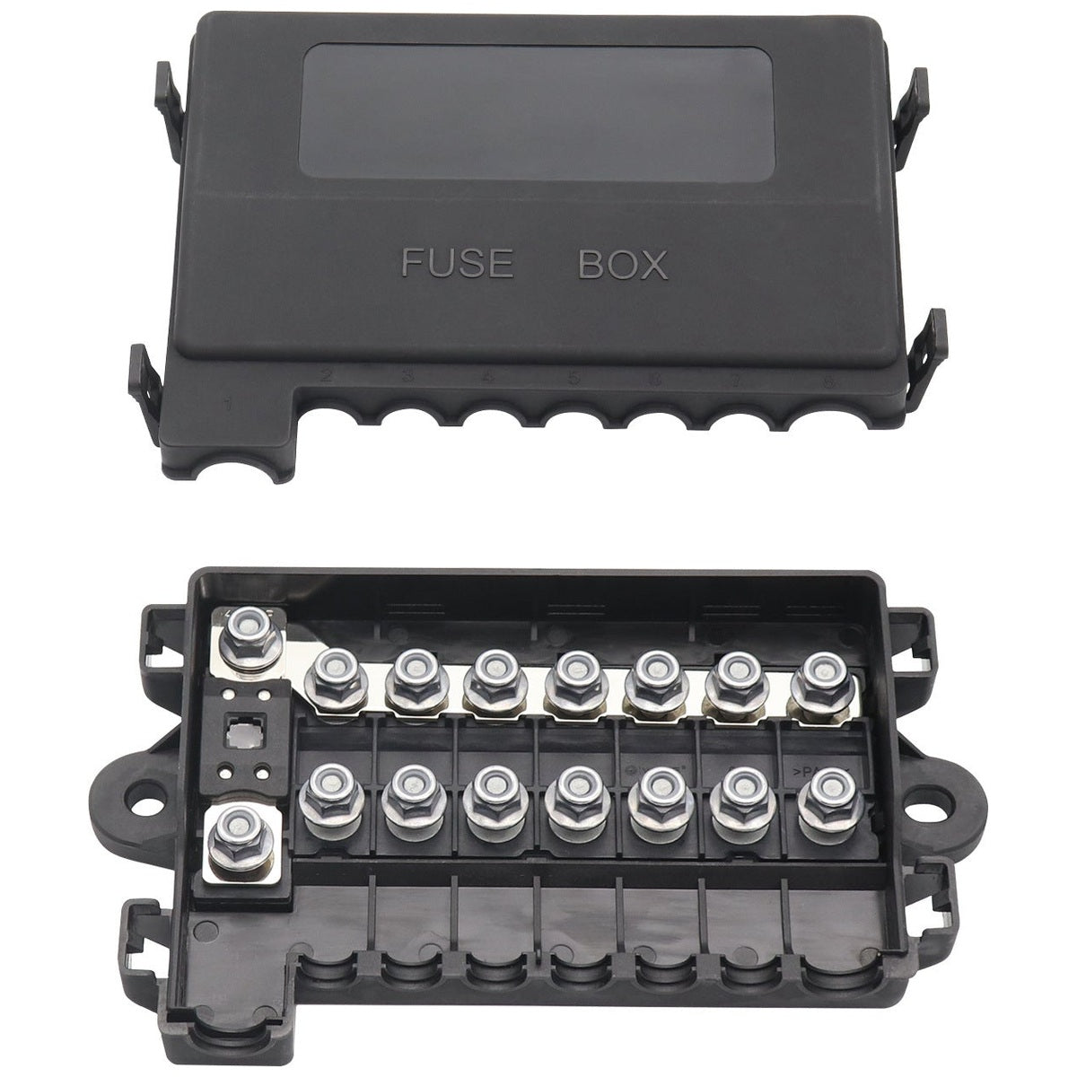 Exotronic - 7 Way M6 Midi Fuse Holder With Cover