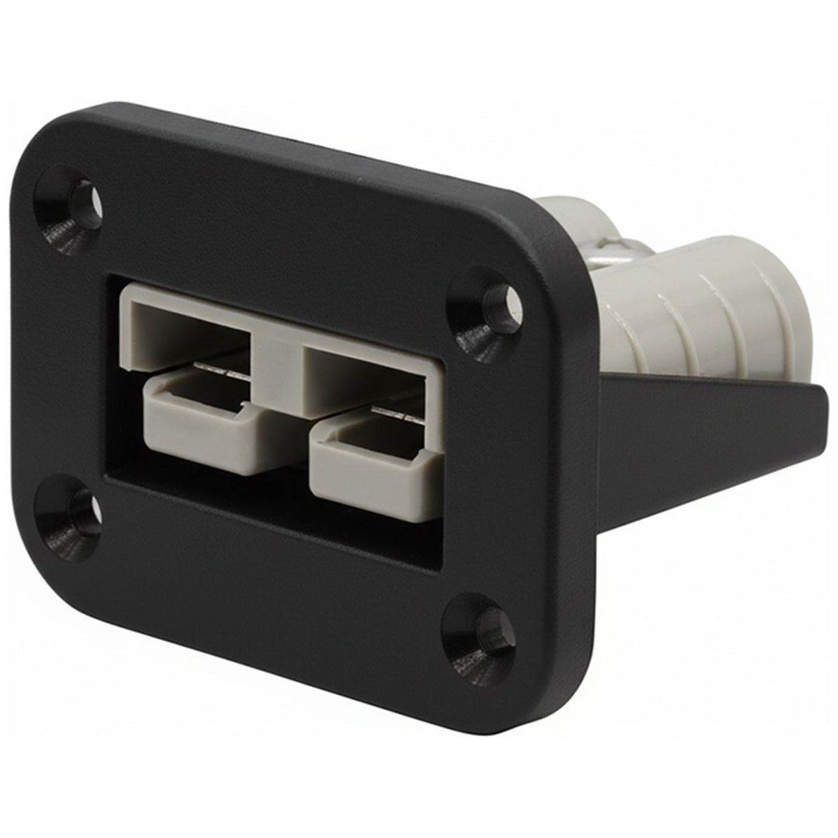 Exotronic - 50A - Flush Mount Anderson Plug Panel w/ Grey Anderson Plug