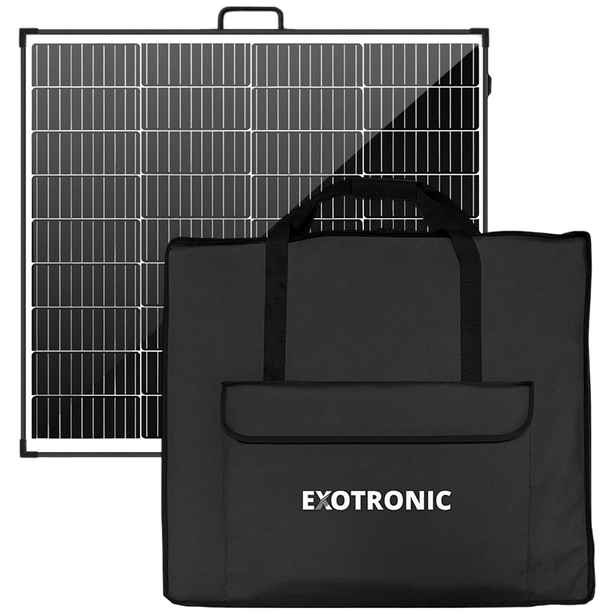 Exotronic - 200W - Portable Folding Solar Panel - No Controller