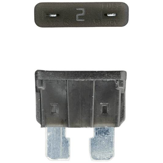 Exotronic - 2A - ATO/ATC Standard Automotive Blade Fuse