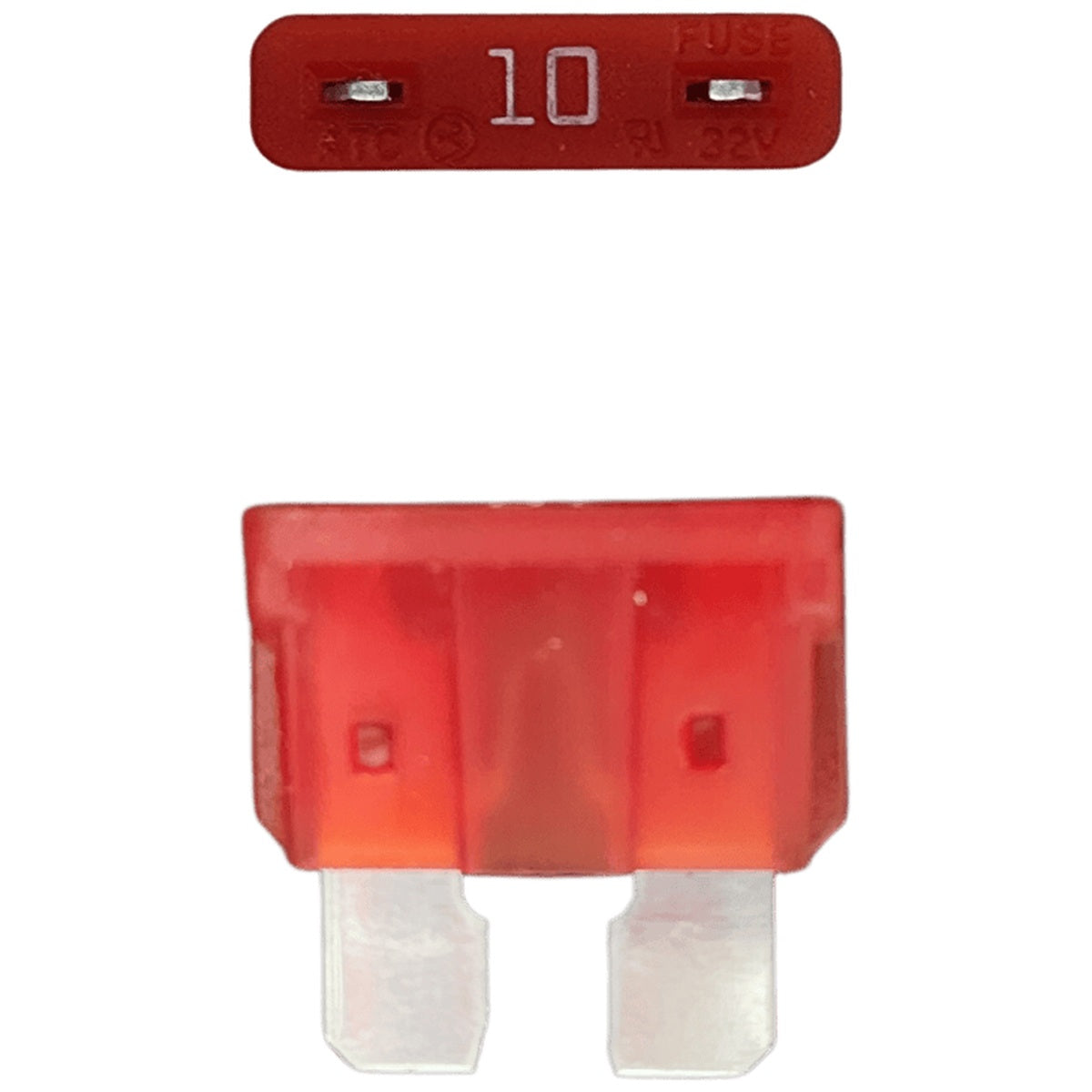 Exotronic - 10A - ATO/ATC Standard Automotive Blade Fuse