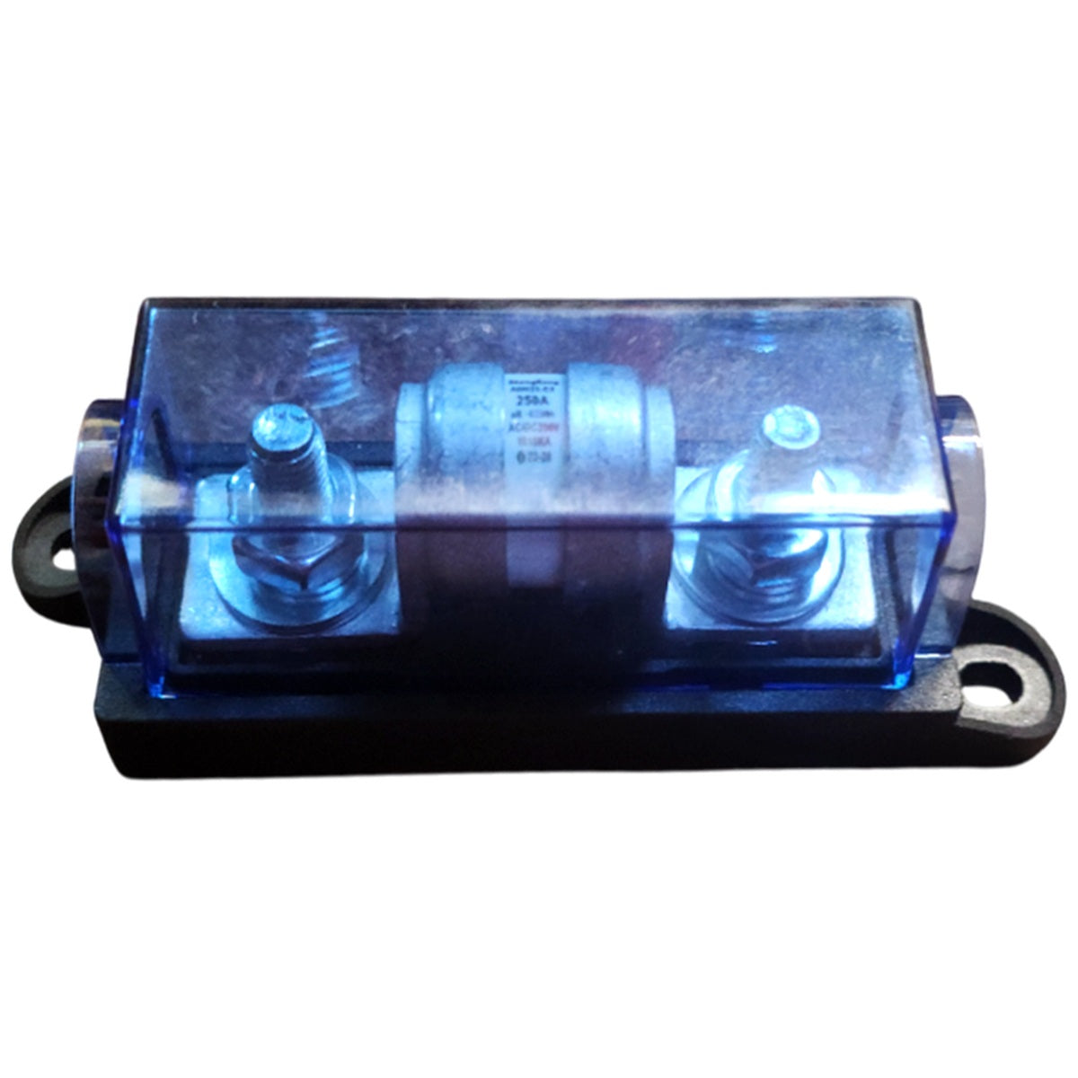 Exotronic - 400A - High-Interrupt MEGA-Style Ceramic Fuse w/ Holder