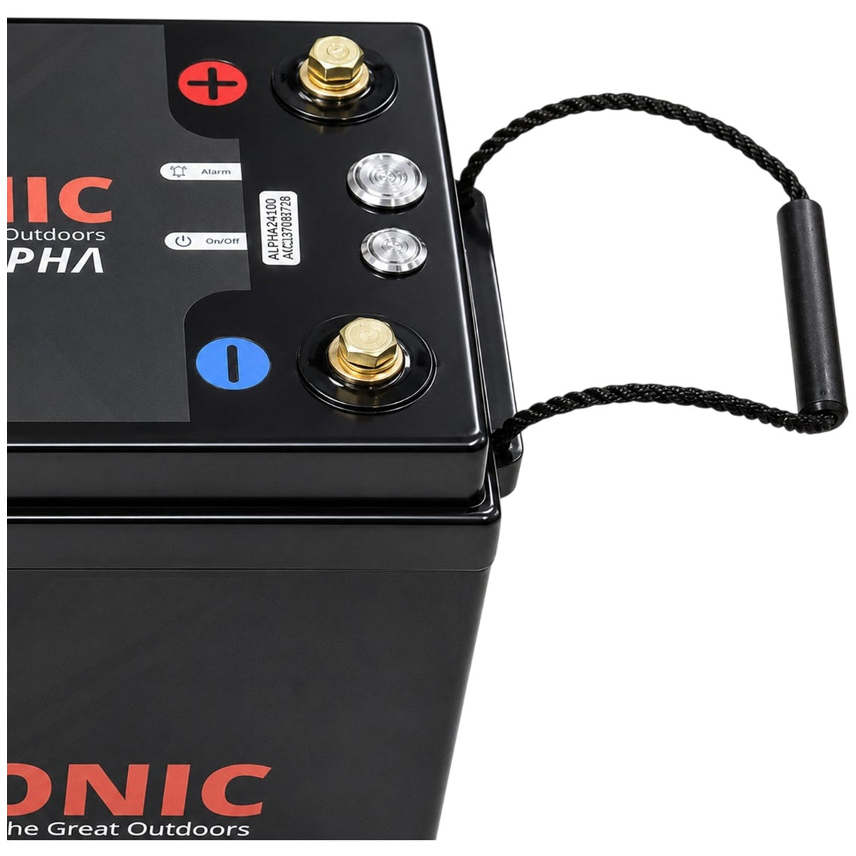 Exotronic - 24V - 100AH - Alpha IP67 Smart Bluetooth Lithium Battery