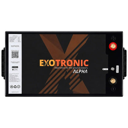 Exotronic - 48V-100AH - Alpha IP67 Smart Bluetooth Lithium Battery