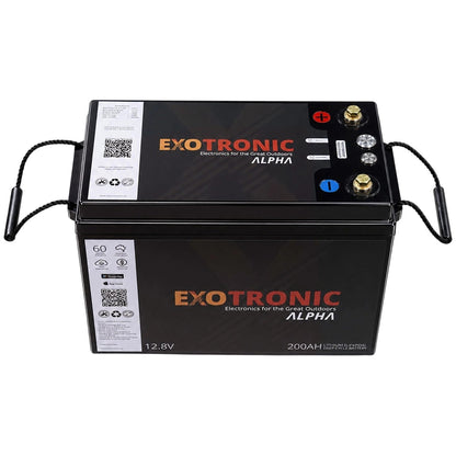 Exotronic - 12V - 200AH - Alpha IP67 Smart Bluetooth Lithium Battery