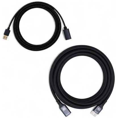 Exotronic - HDMI & USB Extension Cables for GX Touch 50/70 to Cerbo GX - 50m