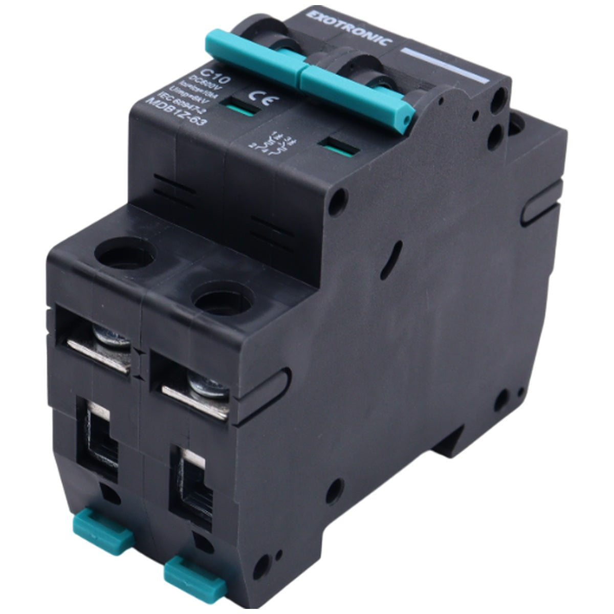 Exotronic - 32A - 2-Pole DC Circuit Breaker (MCB)