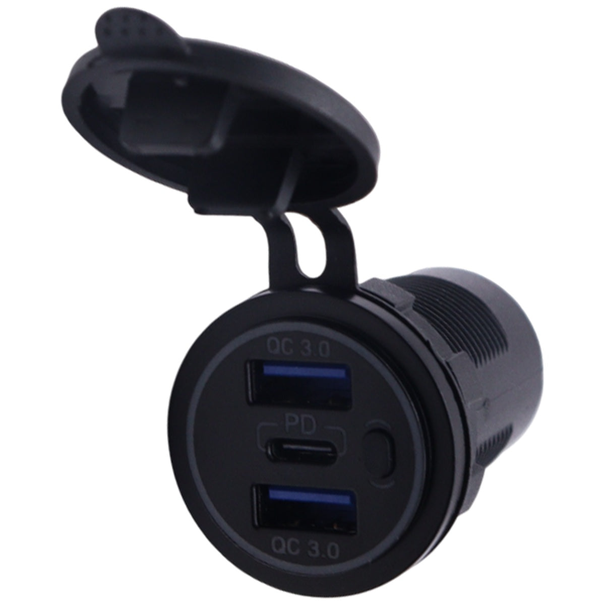 Exotronic - Dual USB QC3.0 & USB-C Flush Mount Socket