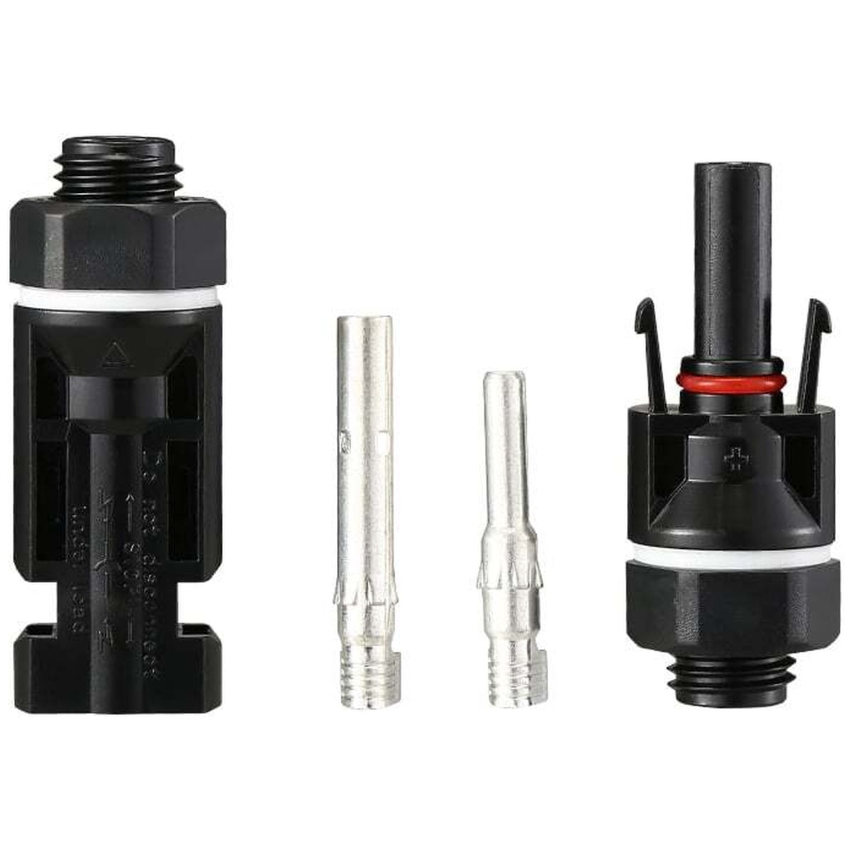 Exotronic - Bulkhead (Panel Mount) Solar Connector Pair