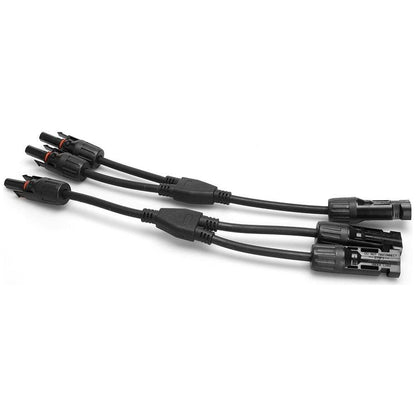 Exotronic - 2 1 'Y' Branch Solar Connector Pair