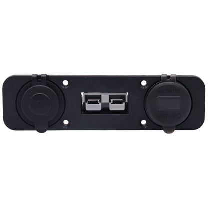 Exotronic - 50A - Anderson, Cig, USB & USB-C Socket Flush Mount Panel