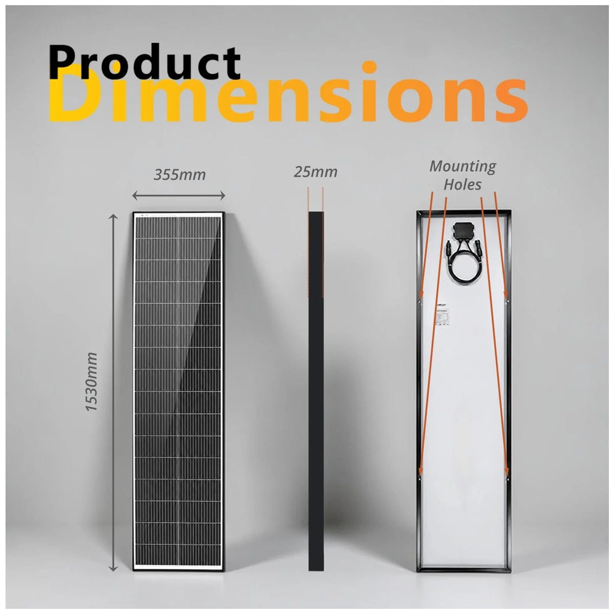 Exotronic - Fusion - 115W - Fixed Solar Panel