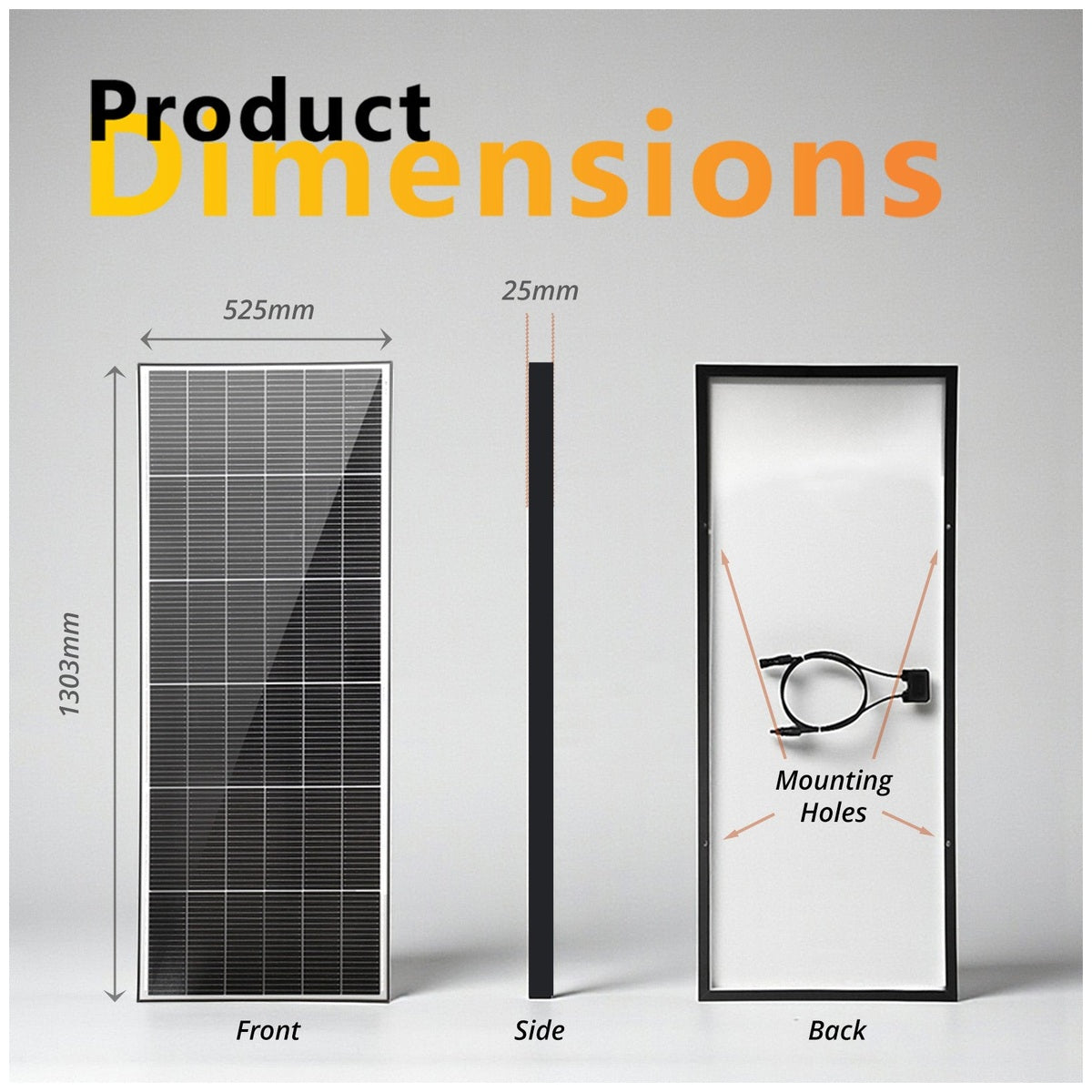 Exotronic - Fusion - 145W - Fixed Solar Panel