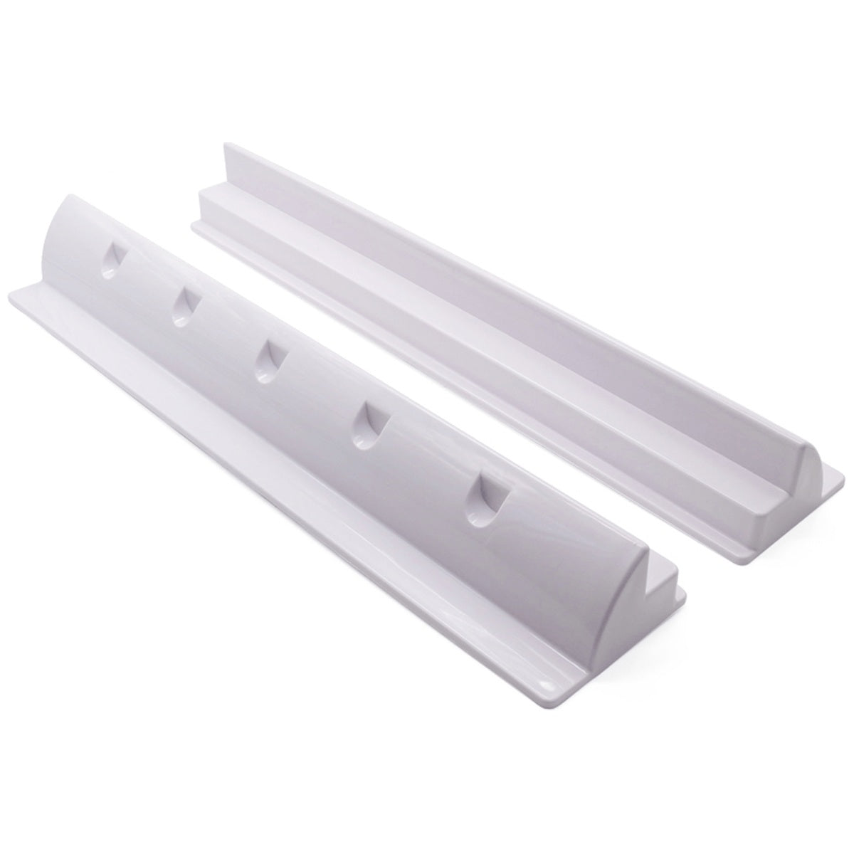 Exotronic - 680mm White Long ABS Solar Bracket Pair
