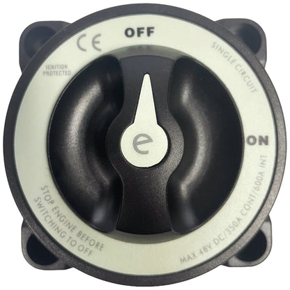 Exotronic - 350A - Black On Off Battery Switch