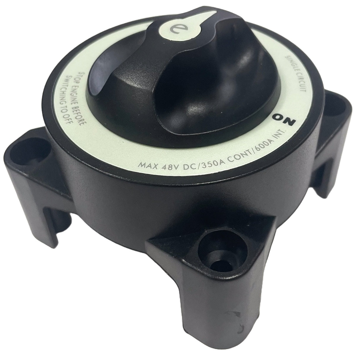 Exotronic - 350A - Black On Off Battery Switch