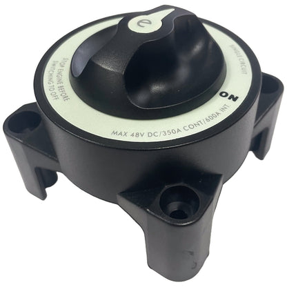 Exotronic - 350A - Black On Off Battery Switch