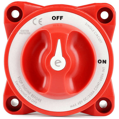 Exotronic - 350A - Red On Off Battery Switch
