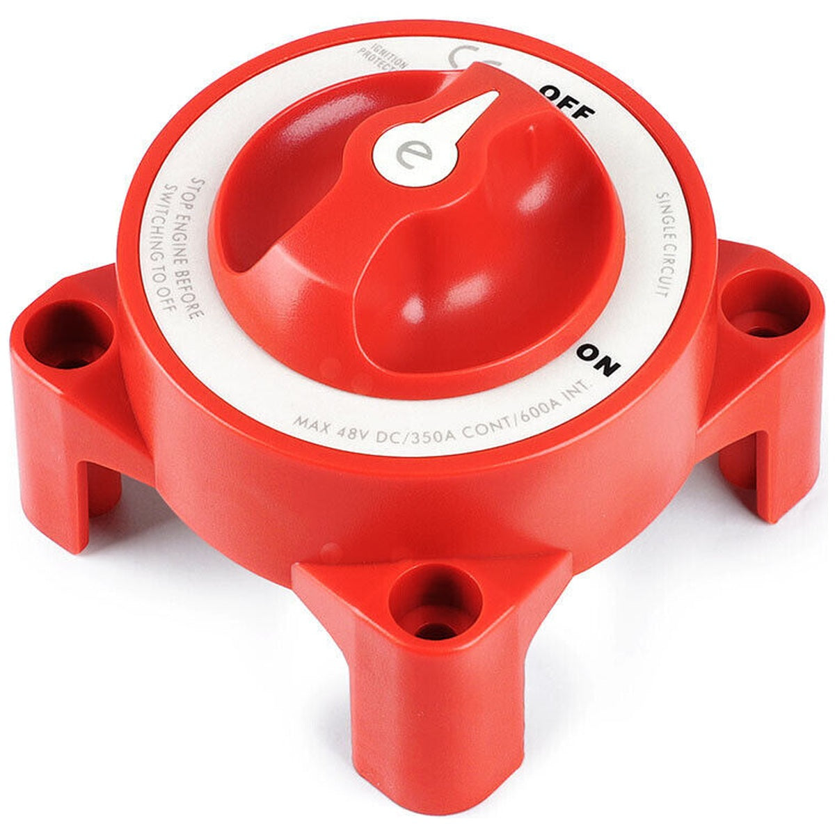 Exotronic - 350A - Red On Off Battery Switch